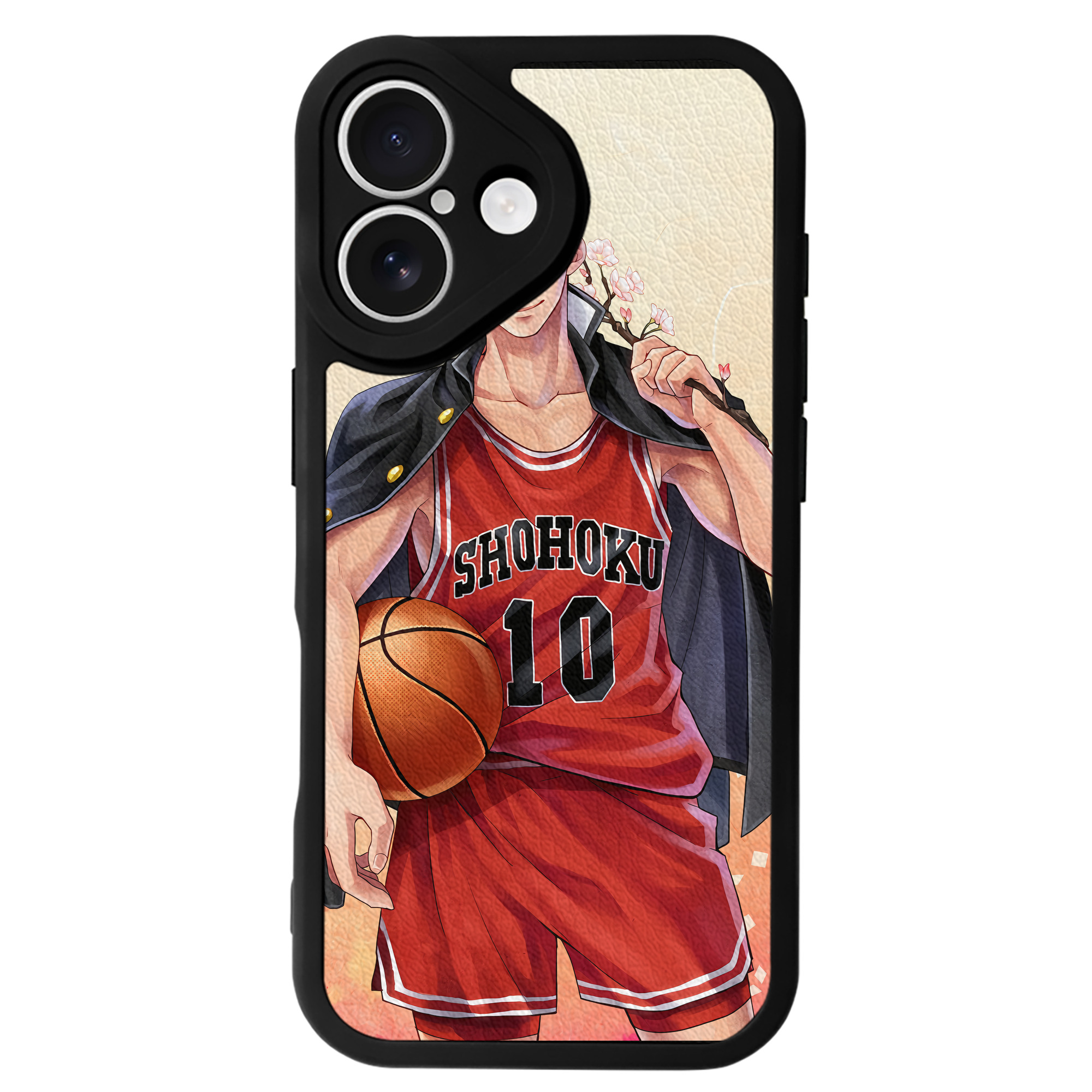 （画像用） SLAM DUNK／スラムダンク 【iPhone 16シリーズ対応】シリコンスマホケース（レザー調） 材質：シリコン